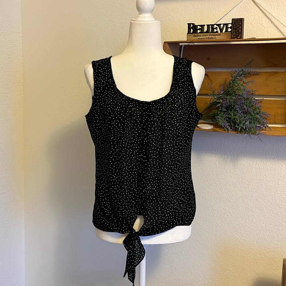 White House Black Market Sheer Top